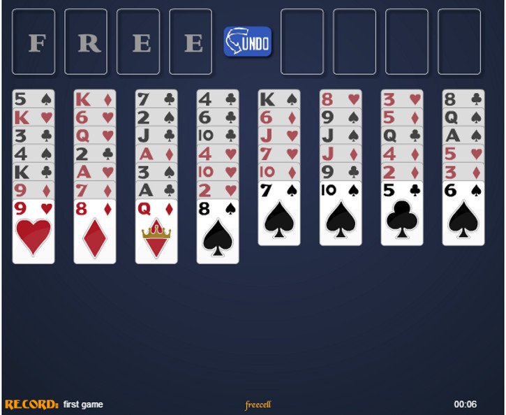 freecell game online aarp